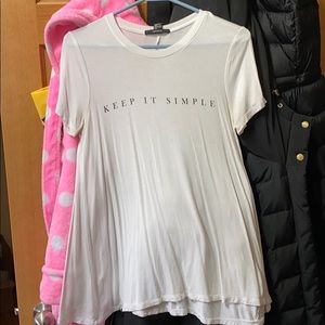 Keep it simple top